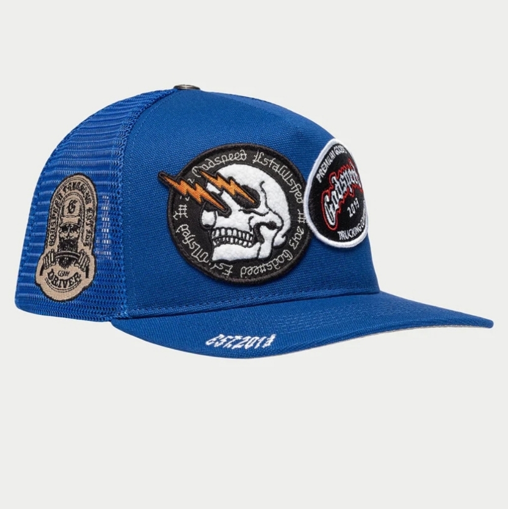 Godspeed Blue Dual Patch Cap - image 2